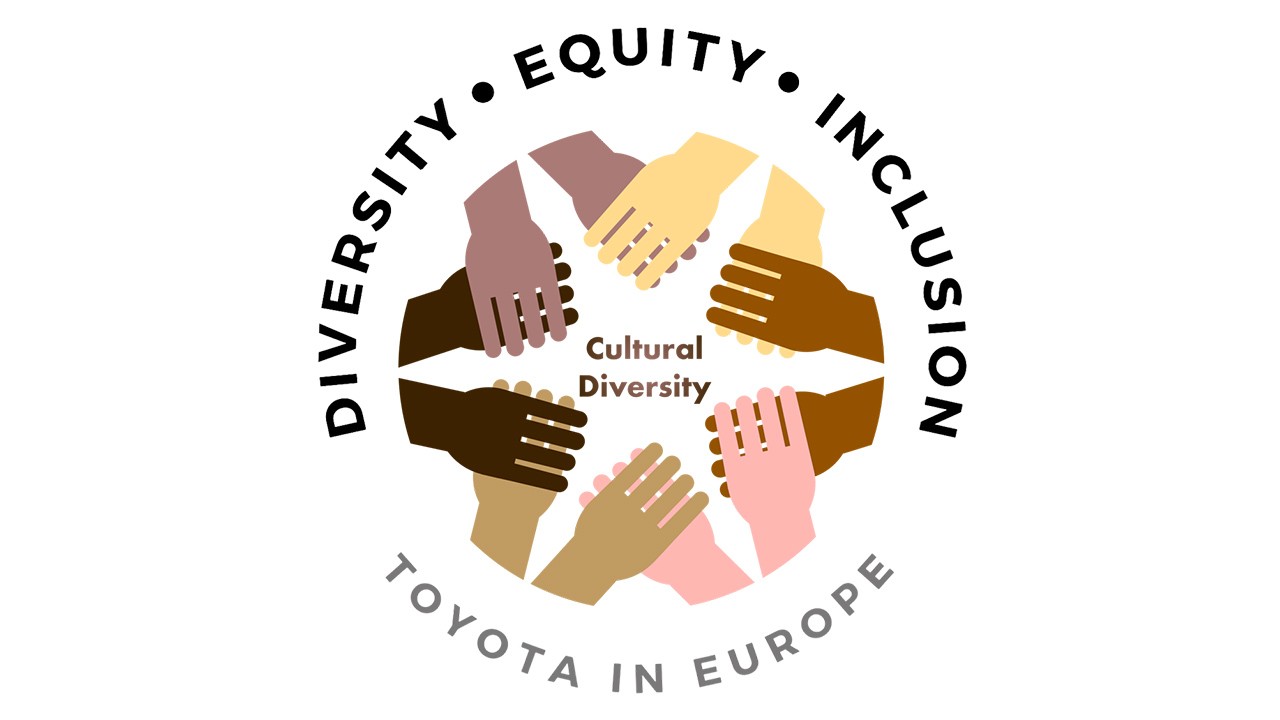 Лого на мрежата за културно многообразие DEI